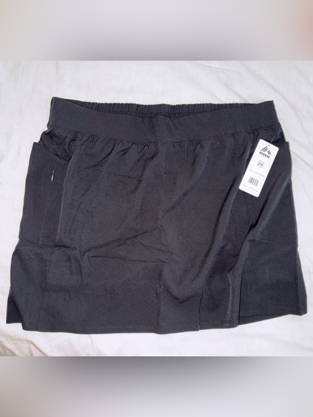 Women's Black Athletic skort - RBX